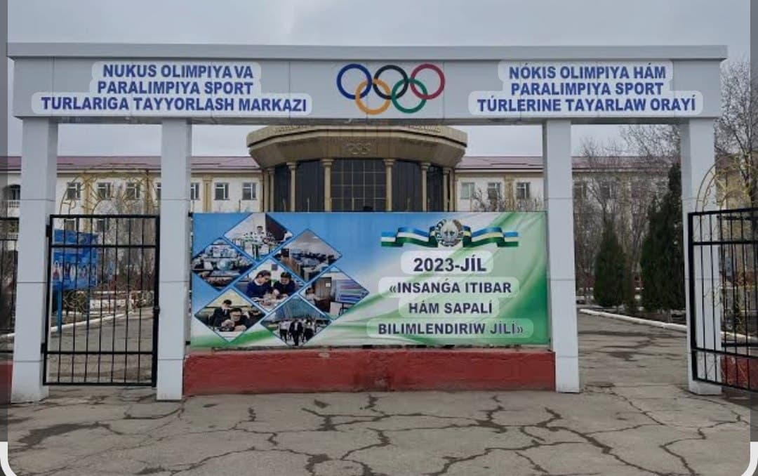 "NÓKIS OLIMPIYA HÁM PARALIMPIYA SPORT TÚRLERINE TAYARLAW ORAYÍ" DM